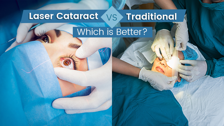 Laser Cataract Surgery v/s Traditional Cataract Surgery